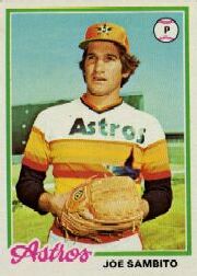 1978 Topps Baseball Cards      498     Joe Sambito